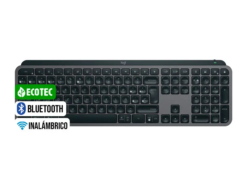 Teclados Logitech MX Keys S Illuminated Wireless Black