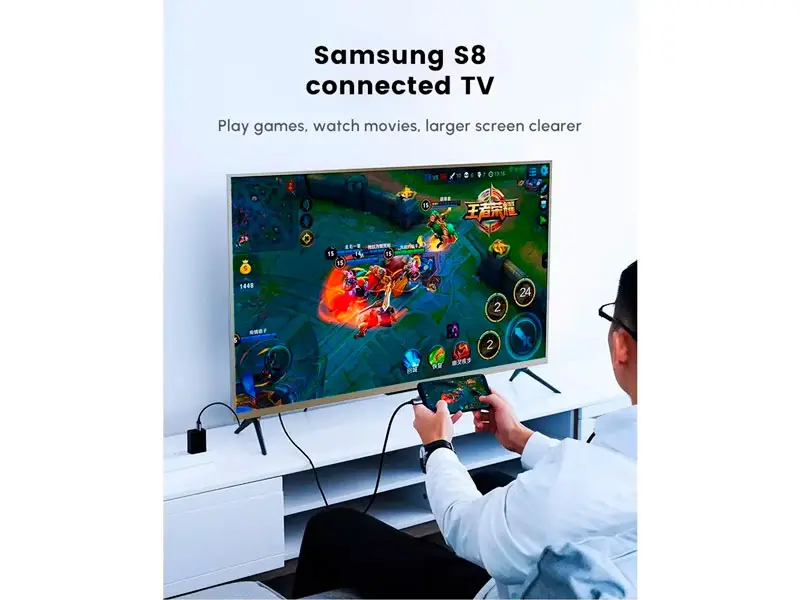 Adaptador USB a HDMI UGREEN CM151 Digital AV 1.5 m (50291) - Imagen 3
