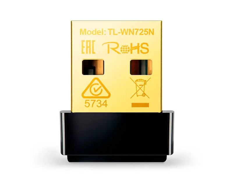 Adaptador USB Wi-Fi 4 TP-Link TL-WN725N N150 Nano