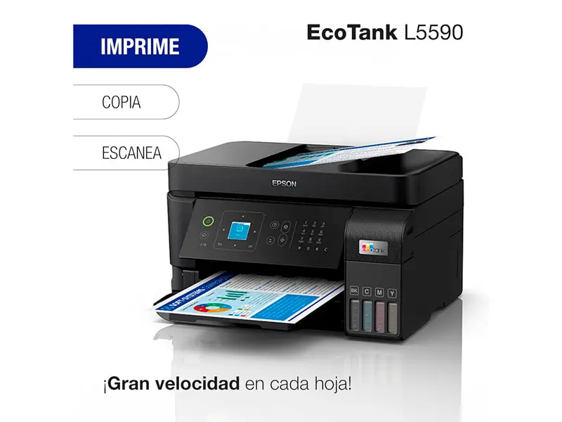 Impresora Multifuncional Epson EcoTank L5590 WiFi - Imagen 2
