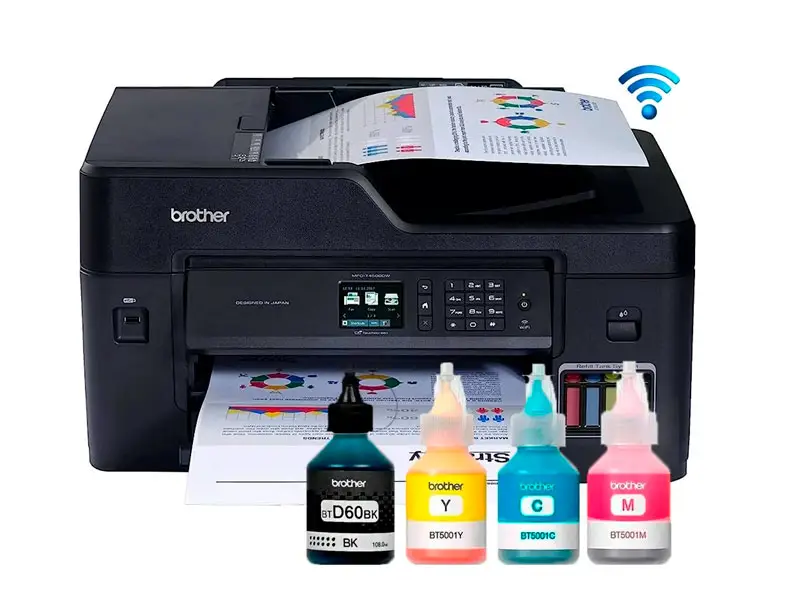 Impresora Multifuncional Brother MFC-T4500DW A3 Wi-Fi - Imagen 3