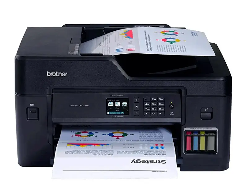 Impresora Multifuncional Brother MFC-T4500DW A3 Wi-Fi