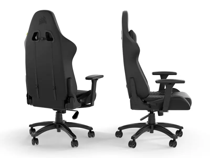 Silla Gaming Corsair TC100 Relaxed Polipiel Black - Imagen 3