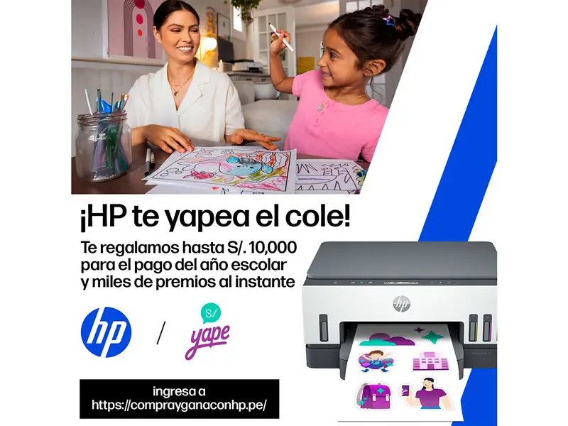 Impresora Multifuncional HP Smart Tank 585 WiFi USB - Imagen 2
