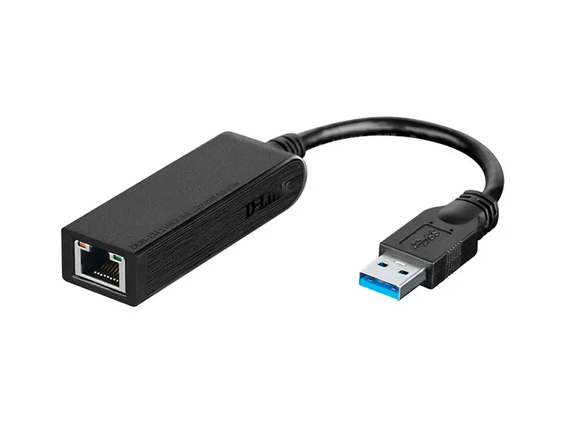 Adaptador USB a Ethernet Gigabit D-Link DUB-1312 Black