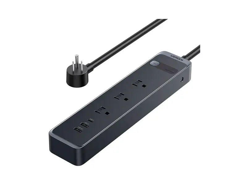 Regleta de enchufe UGREEN S731 (25353) 3 Tomas /2 x USB-A /1x USB-C (1.8m)