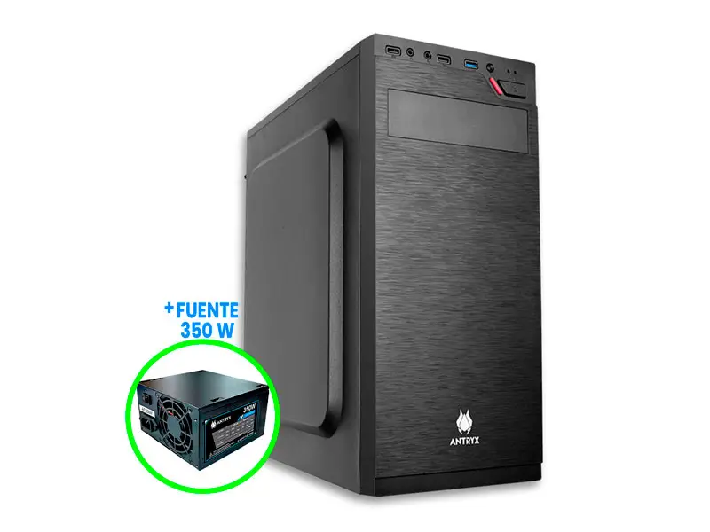 Case Antryx Elegant 630 + Fuente 350W Mid Tower USB3.0
