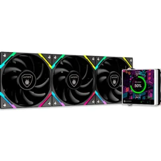 Cooler CPU Antryx Triton Vision XT360 ARGB Enfriamiento liquido Black (AWC-TVXT360K)