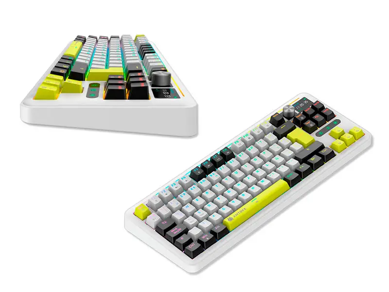 Teclado Gaming Antryx Mecanico TK-950 PRO White & Red Switch Gateron BT (ATK-950PWGRE-SP) - Imagen 3