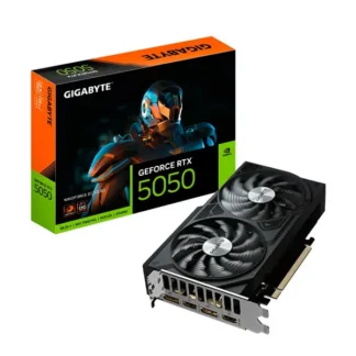 Tarjeta Grafica Gigabyte NVIDIA GeForce RTX 5050 WINDFORCE OC V2 8GB GDDR6 PCIE 5.0