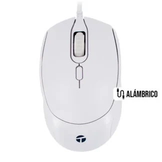 Mouse TEROS TE-1225S USB White óptico