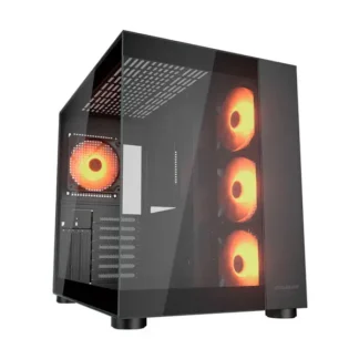 Case Cougar FV150 RGB Mid-Tower Vidrio Templado Black