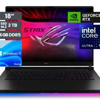 Laptop Gamer ASUS ROG Strix SCAR 18 G835 G835LX-SA119W 18″ Intel Core Ultra 9-275HX 64GB SSD2TB RTX5090 24GB Wind11 Home