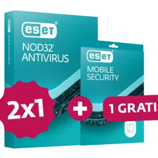 Antivirus Eset Nod32 (2X1) BTS 2026 + 1 Mobile