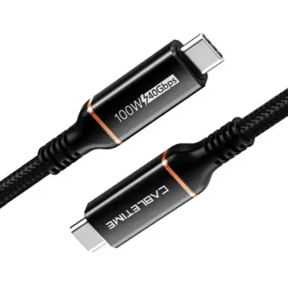 Cable USB-C a Thunderbolt 4 1mt CABLETIME CU40H 240W