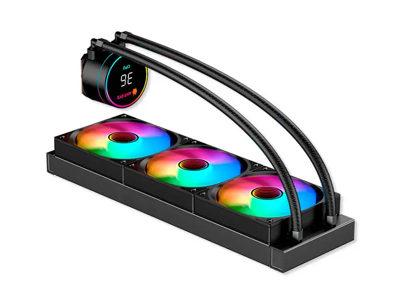 Cooler CPU Antryx Triton CRONUS 360 ARGB Enfriamiento liquido Black - Imagen 3