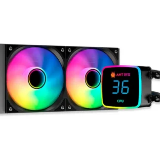 Cooler CPU Antryx Triton Edge 240 ARGB Enfriamiento liquido Black (AWC-TED240K)