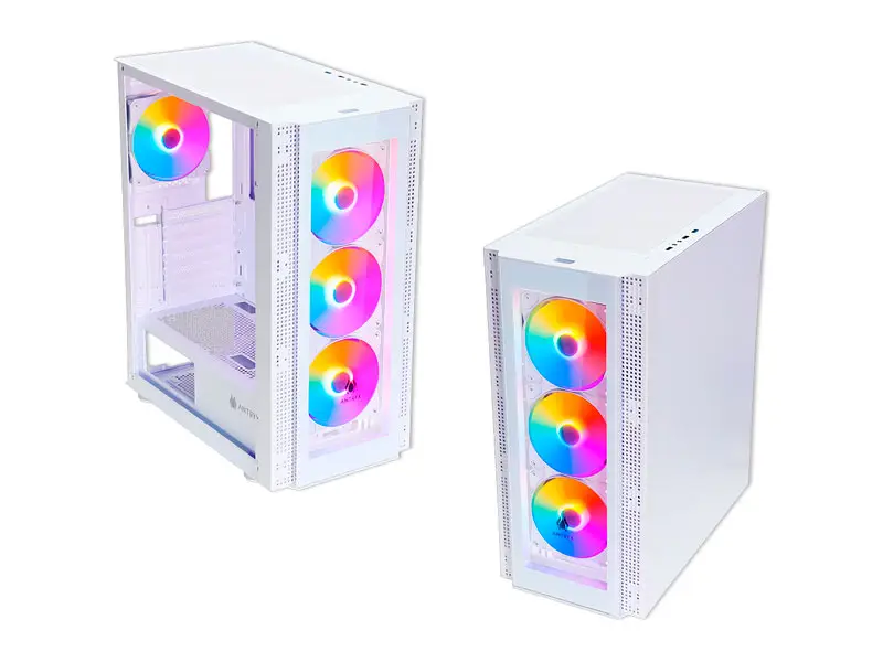 Case Antryx RX-260 ARGB FAN X4 Vidrio ARGB Templado White - Imagen 2
