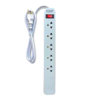 Regleta CDP R-SS5 5-tomas universal beige