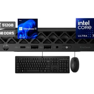 PC Desktop HP ProDesk 4 Mini G1i Intel Ultra 7 265T 16GB SSD512GB W11Pro