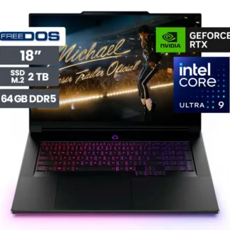 Laptop Gamer Lenovo Legion 9 18IAX10 18″ Intel Core Ultra 9 275HX 64GB SSD2TB RTX 5090 24GB No Incluye Windows