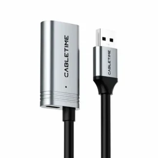 Cable Extension USB 20mts CABLETIME CA19U USB Hembra 5Gbps