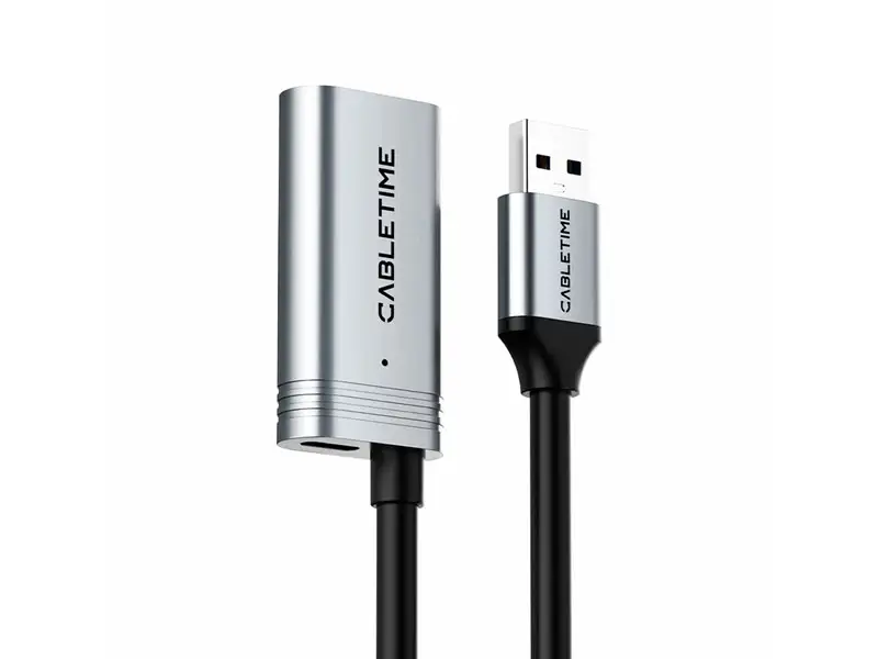 Cable Extension USB 20mts CABLETIME CA19U USB Hembra 5Gbps