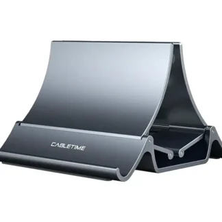 Soporte para Laptop CABLETIME CS15G Vertical para portátil 360°