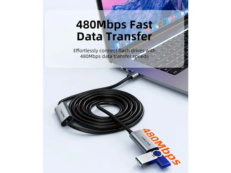 Cable Extension USB 30mts CABLETIME CA19V 5Gbps - Imagen 3