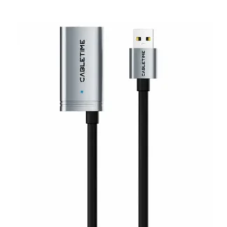 Cable Extension USB 30mts CABLETIME CA19V 5Gbps