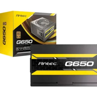 Fuente de poder Antec ATOM G650 EC 650W 80+ Gold SM (0-761345-20041-7)
