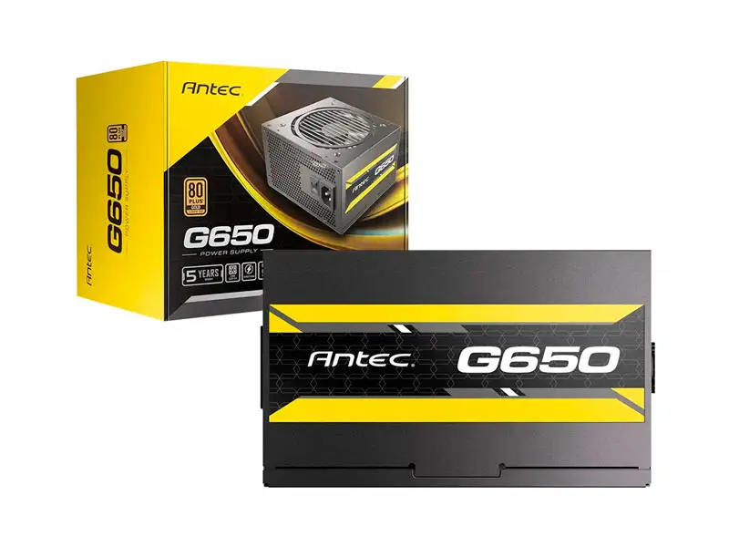 Fuente de poder Antec ATOM G650 EC 650W 80+ Gold SM (0-761345-20041-7)