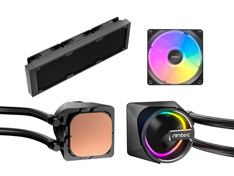 Cooler CPU Antec Skeleton 360 ARGB Enfriamiento liquido Black - Imagen 3