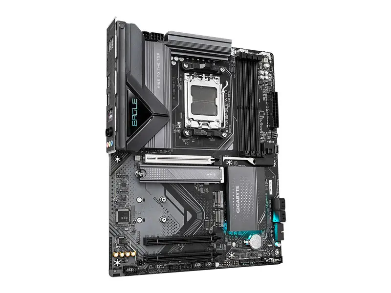 Placa Gigabyte X870 EAGLE AMD AM5 WIFI7 DDR5 HDMI RJ45 Bluetooth 5.4 - Imagen 3
