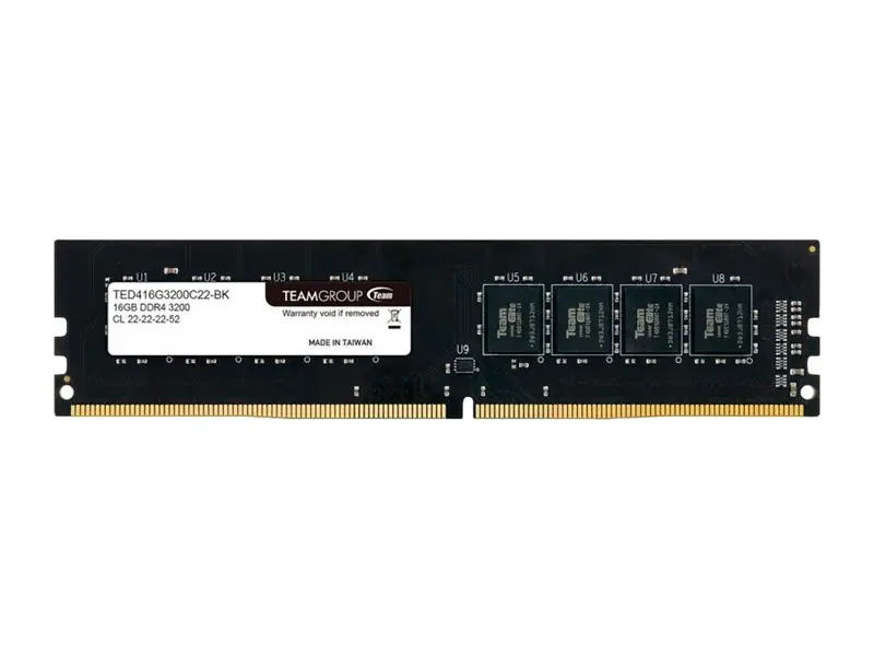 Memoria DDR4 TeamGroup ELITE 16GB 3200MHz Elite DIMM 1.2V Black