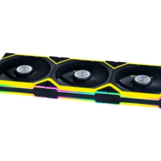 Cooler Case LIAN LI UNI FAN Wireless SL V3 120MM ARGB PACK 3 IN 1 Black (12SL1W3B)
