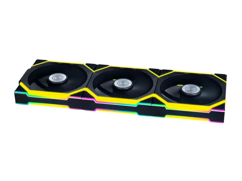 Cooler Case LIAN LI UNI FAN Wireless SL V3 120MM ARGB PACK 3 IN 1 Black (12SL1W3B)