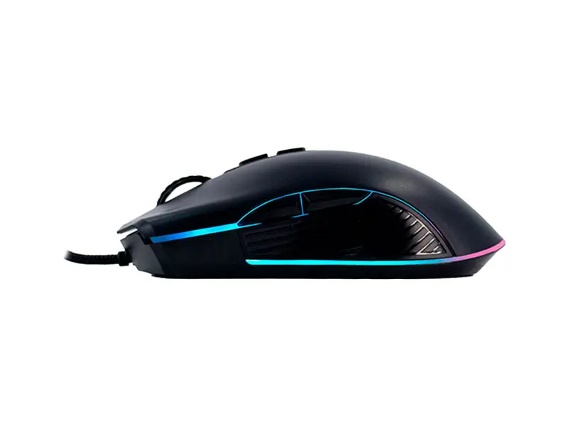 Mouse gamer TEROS TE-1233G RGB DPI 7200 Black - Imagen 2