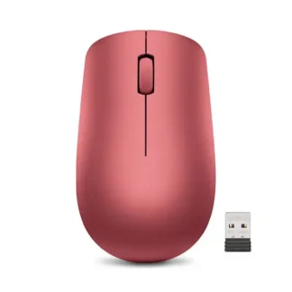 Mouse Lenovo Wireless 530 1200dpi USB 2.0 Rojo Cereza