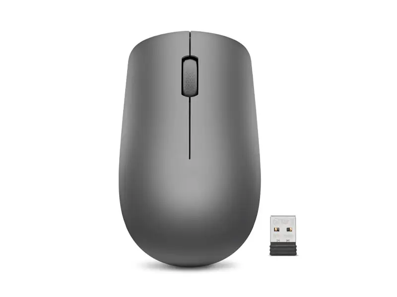 Mouse Lenovo Wireless 530 1200dpi USB 2.0 Grafito