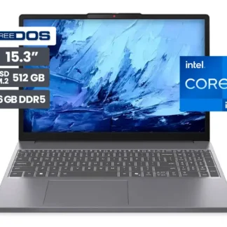 Laptop Lenovo IdeaPad Slim 3 15IRH10 15.3″ Intel Core i7-13620H DDR516GB SS512GB Gris No Incluye Windows