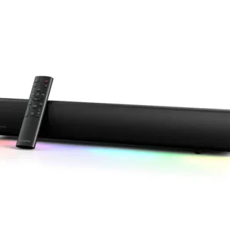 Parlante Creative GS5 Sound Bar RGB 60W Bluetooth USB-C power black