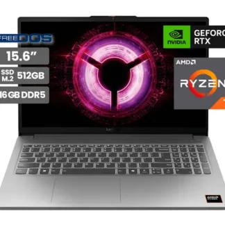 Laptop Gamer Lenovo LOQ Essential 15ARP10E 15.6″ AMD Ryzen 7-7735HS 16GB SSD512GB RTX3050 6GB No incluye Windows
