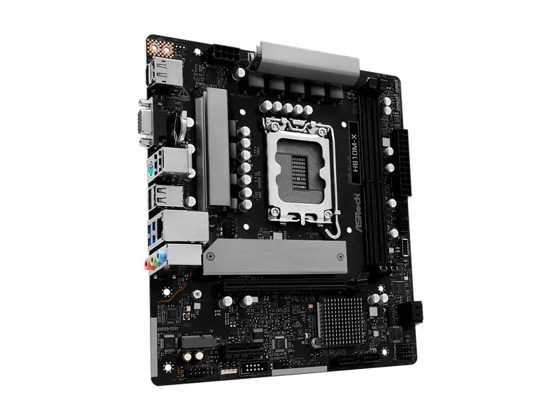 Placa ASRock H810M-X Ultra LGA 1851 DDR5 HDMI/DP/VGA - Imagen 3