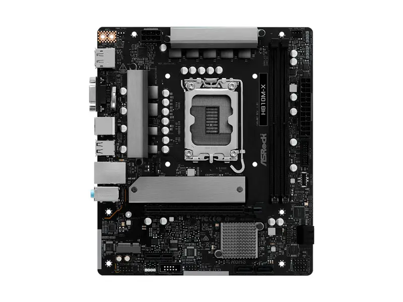 Placa ASRock H810M-X Ultra LGA 1851 DDR5 HDMI/DP/VGA - Imagen 2