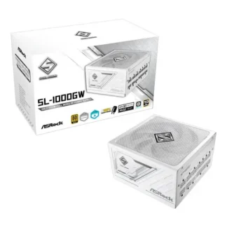 Fuente ASRock SL-1000GW 1000W ATX 80 Plus Gold White