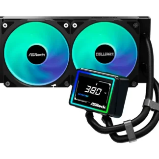 Cooler CPU ASRock Challenger 240 mm Digital Refrigeracion Liquida Black