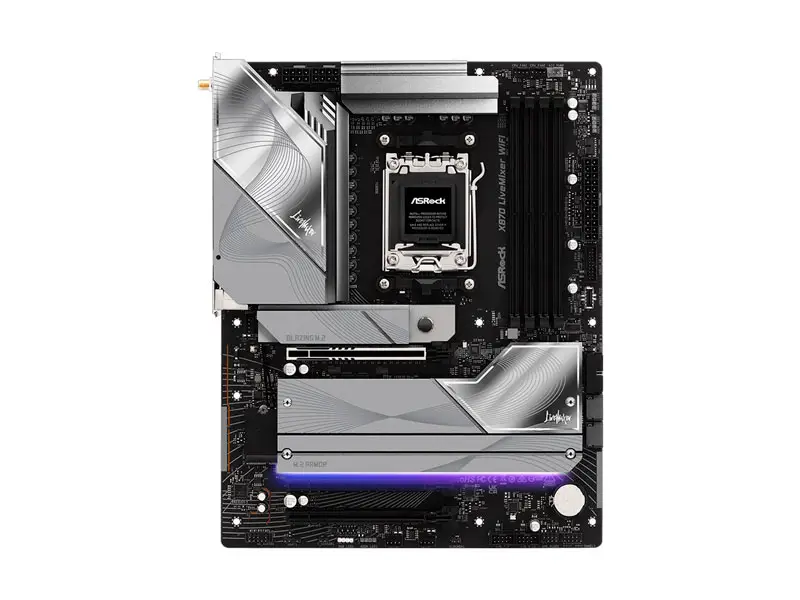 Placa ASRock X870 LIVEMIXER AM5 Wi-Fi 7 DDR5 HDMI RJ45 Bluetooth 5.4 - Imagen 2