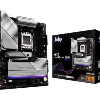 Placa ASRock X870 LIVEMIXER AM5 Wi-Fi 7 DDR5 HDMI RJ45 Bluetooth 5.4