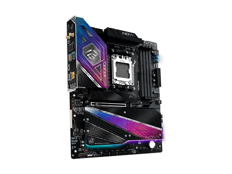 Placa ASRock X870 NOVA AM5 Wi-Fi 7 DDR5 HDMI RJ45 Bluetooth 5.4 - Imagen 3